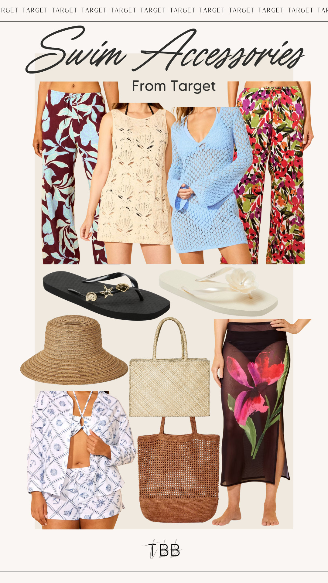 All of the swim accessories, coverups, sandals, and more that are NEW at Target! 😍🏝️☀️

 

#LTKootd #LTKgrwm #LTKSeasonal