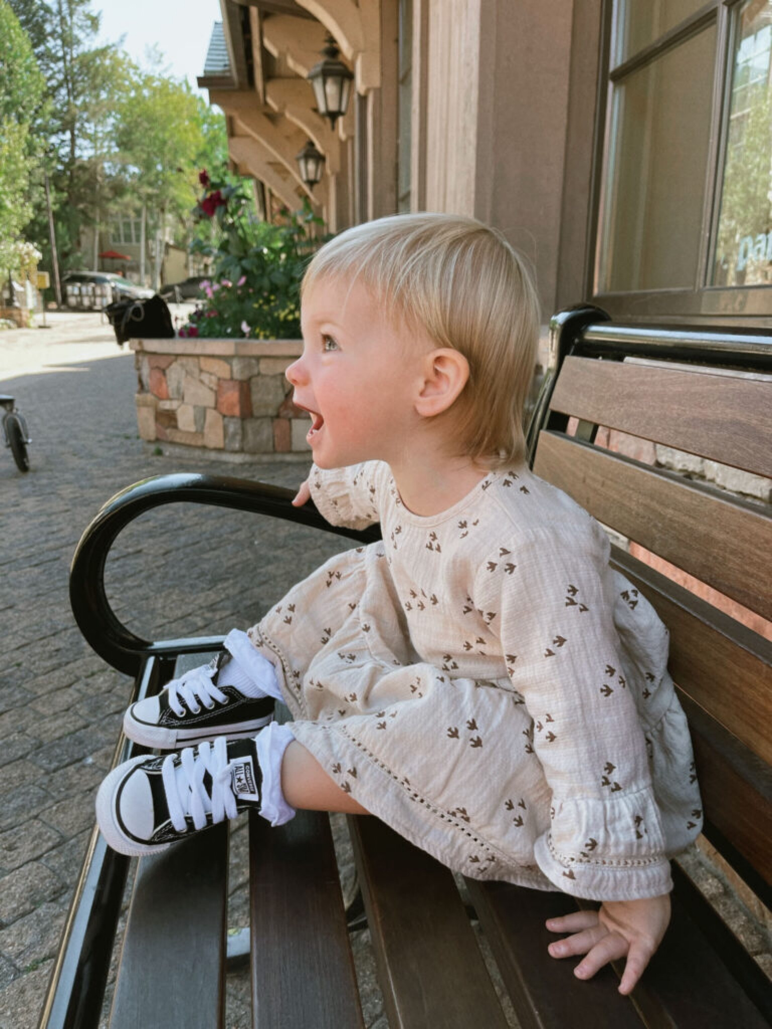 I’m obsessed with Kenny’s little Converse sneakers! 
Baby girl outfit, toddler outfit, baby shoes, ruffle socks, fall dress, toddler fashion 

#LTKbaby #LTKkids #LTKshoecrush