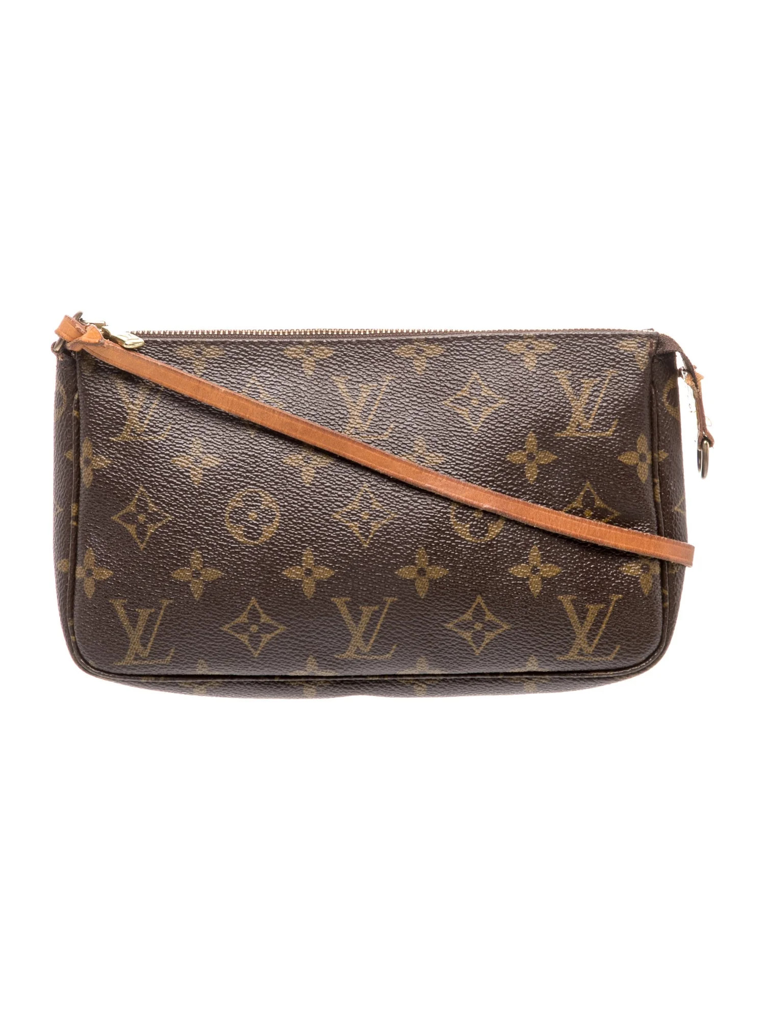 Louis Vuitton LV Monogram Pochette - Brown Handle Bags, Handbags - LOU1238273 | The RealReal | The RealReal