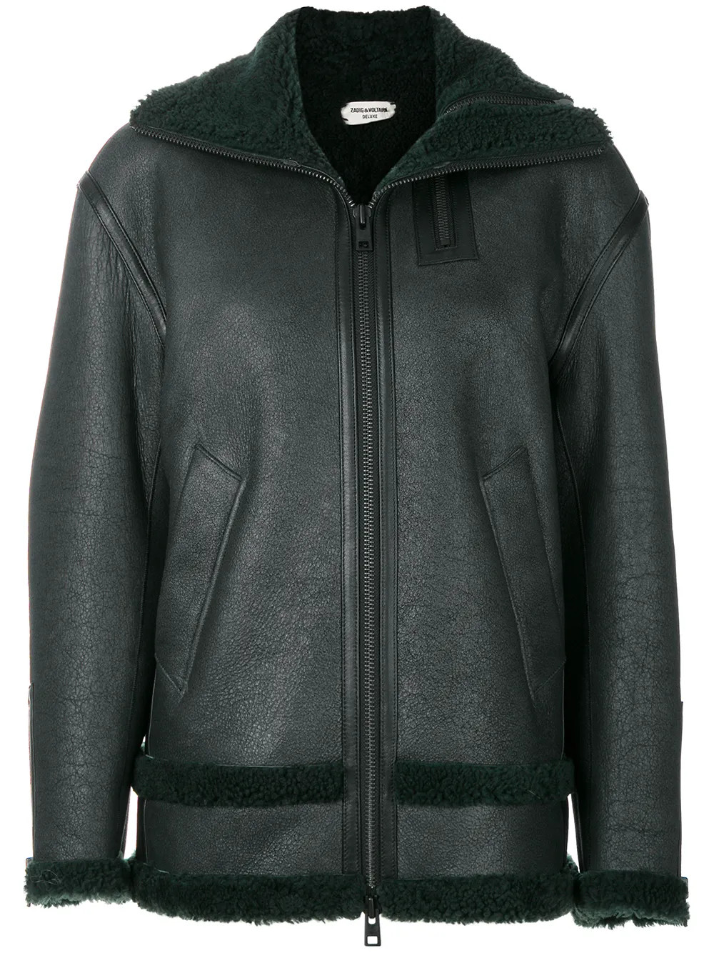 Zadig & Voltaire Deluxe Kyle jacket - Green | FarFetch US