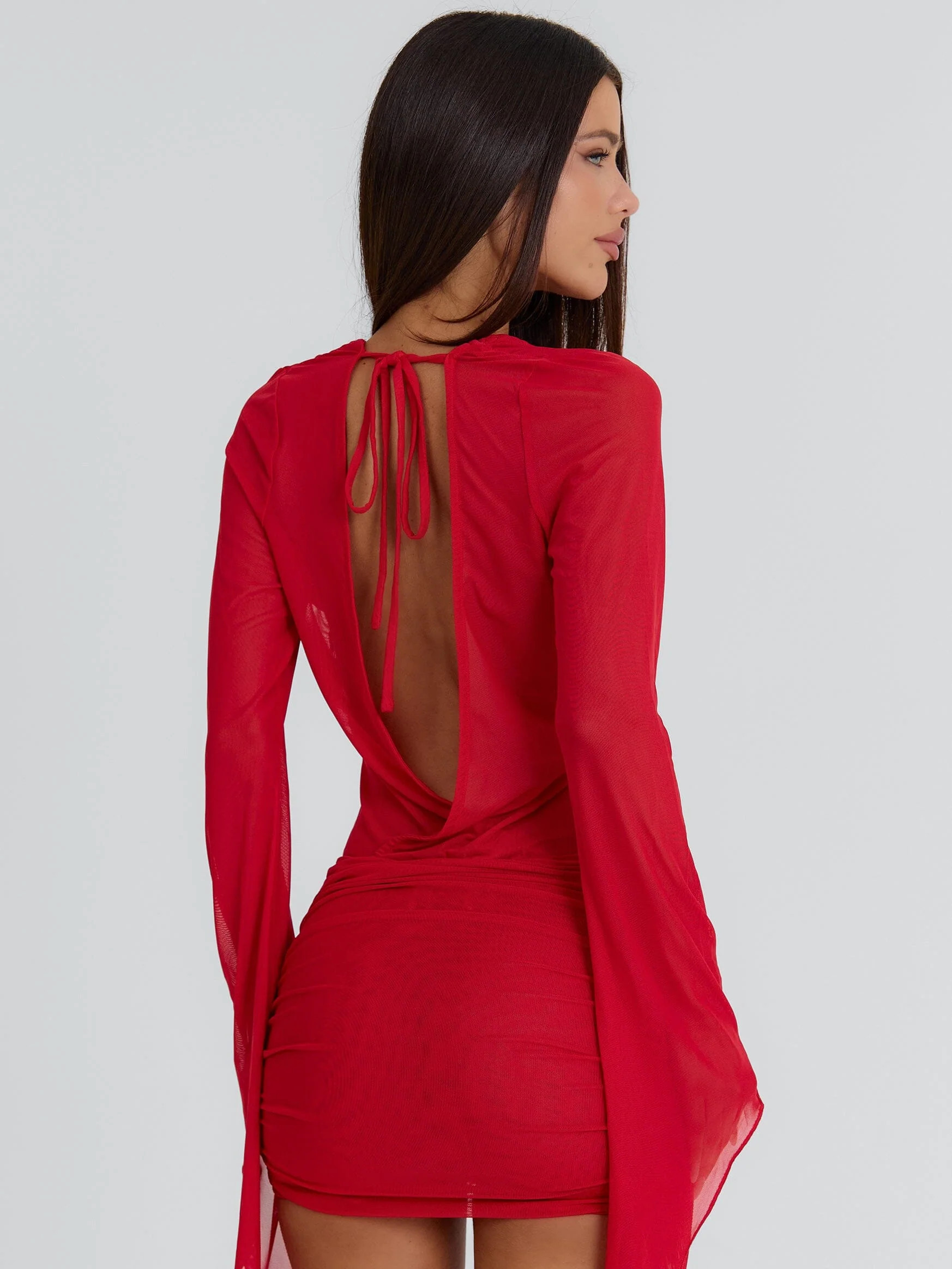 JOLENE MINI DRESS RED | Outcast (US & UK)