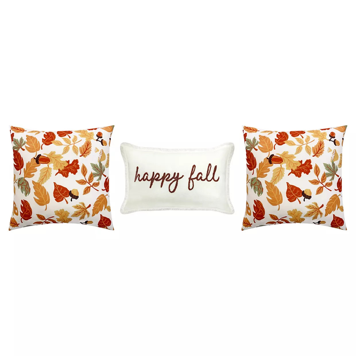 Celebrate Together™ Fall 3-Pack Happy Fall Throw Pillow Set | Kohl's