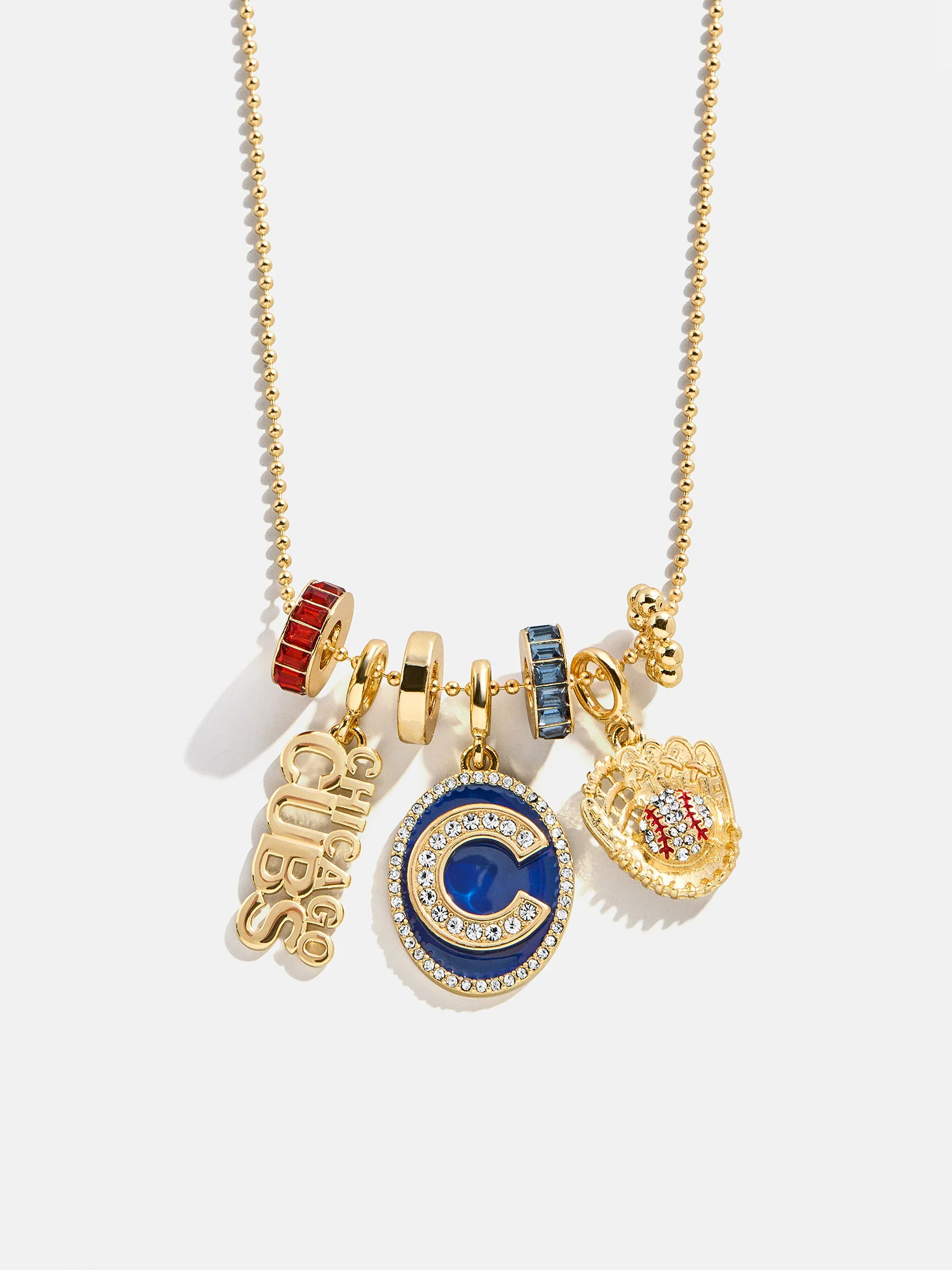 MLB Charm Necklace - Chicago Cubs | BaubleBar