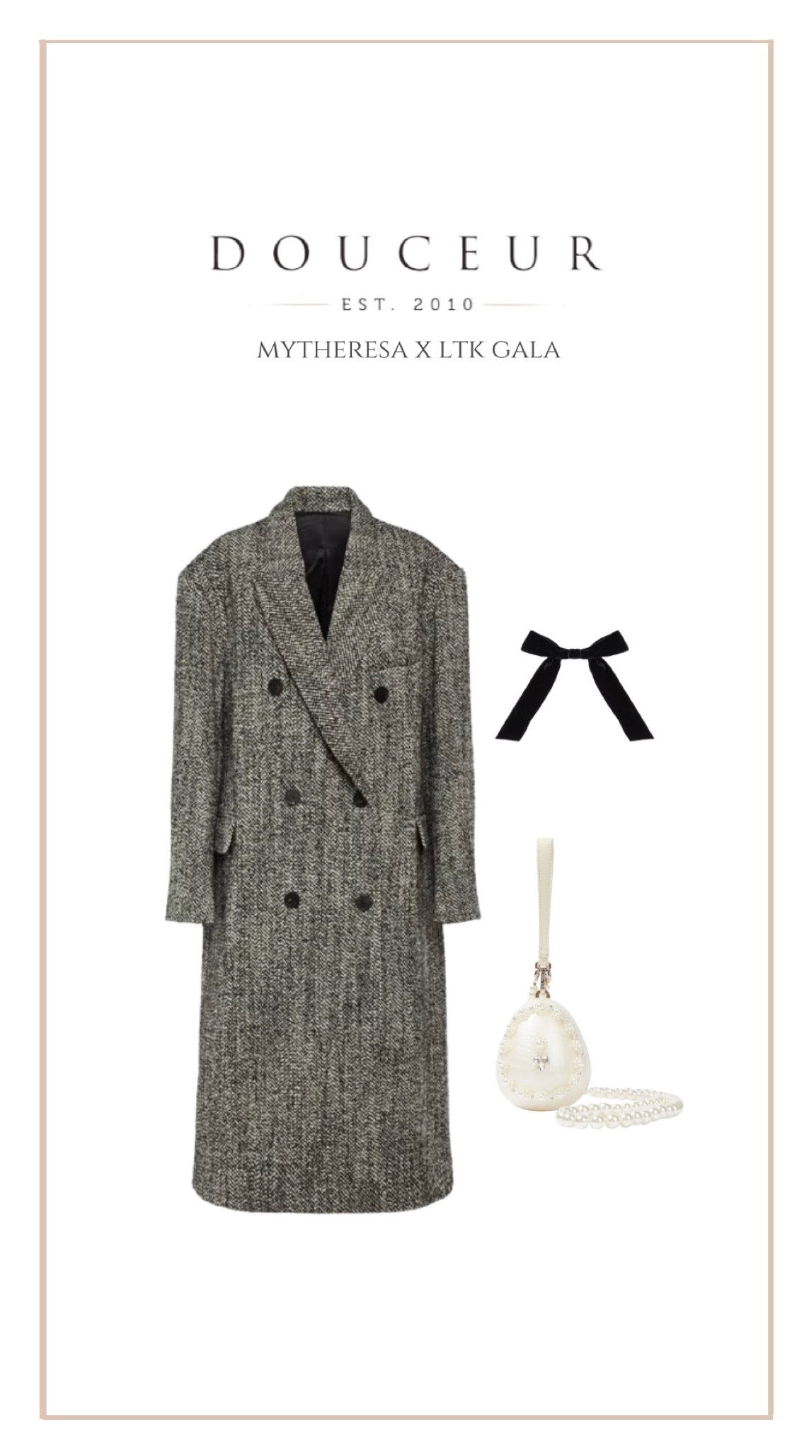 Mytheresa, LTK GALA, Occasion Wear, Dressed up, Event Outfit Inspiration, Grey Wool Blend Coat, Faberge Egg Bag

#LTKeurope #LTKSeasonal #LTKGala