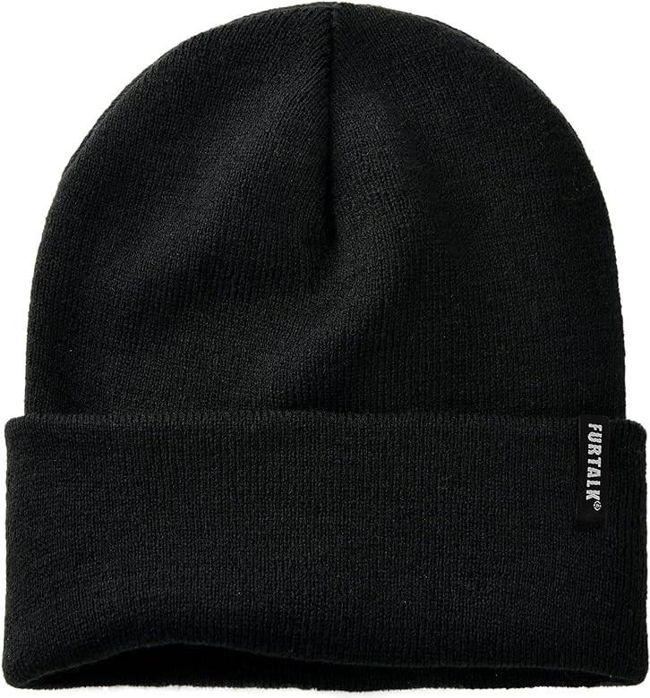 FURTALK Beanie Hat for Men Women Winter Hats for Women Men Soft Warm Unisex Cuffed Beanie Knitted... | Amazon (US)