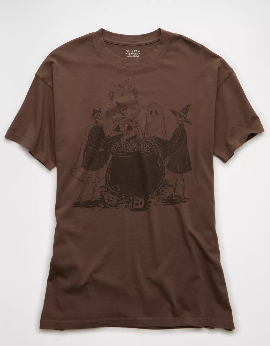 AE Oversized Halloween Graphic T-Shirt | American Eagle Outfitters (US & CA)