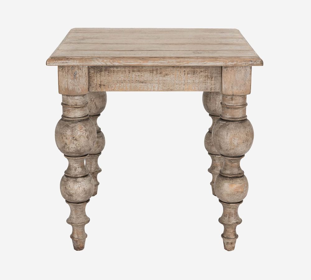 Bander 24" Reclaimed Wood End Table | Pottery Barn (US)