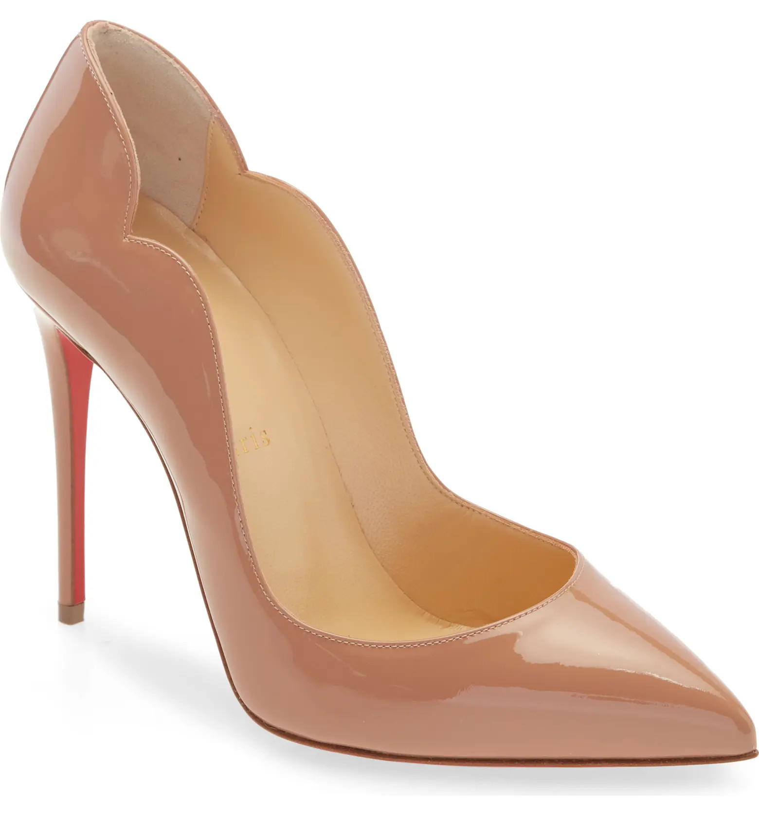 Christian Louboutin Hot Chick Scallop Pointed Toe Pump | Nordstrom | Nordstrom