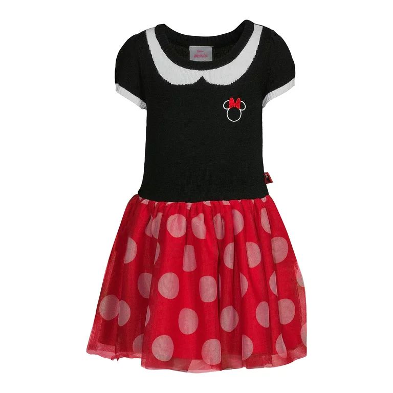 Disney Toddler Girls Minnie Mouse Cosplay Dress, Sizes 12M-5T | Walmart (US)