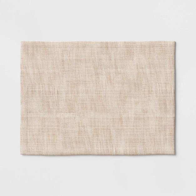 Cotton Woven Textured Placemat Brown - Threshold™ | Target