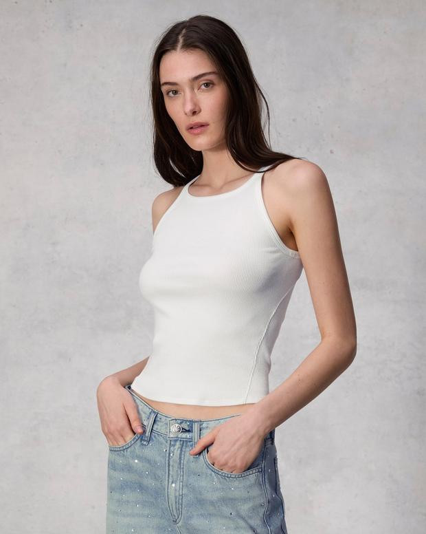 Essential Rib String Tank | rag & bone