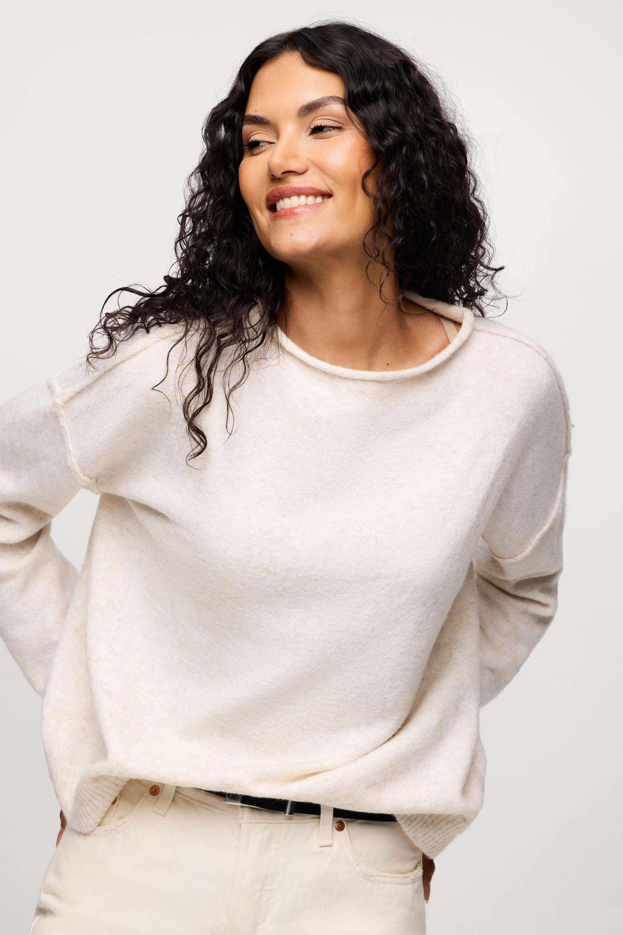 Cozy Knit
      
    
  
  Mockneck Sweater | nuuds