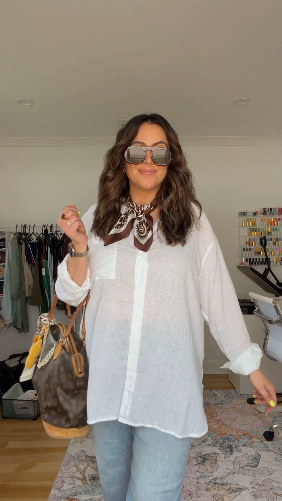 Wearing an XL tall. I like this one oversized to wear as coverup for the beach 😎

#LTKmomlife #LTKOver40 #LTKdayinmylife