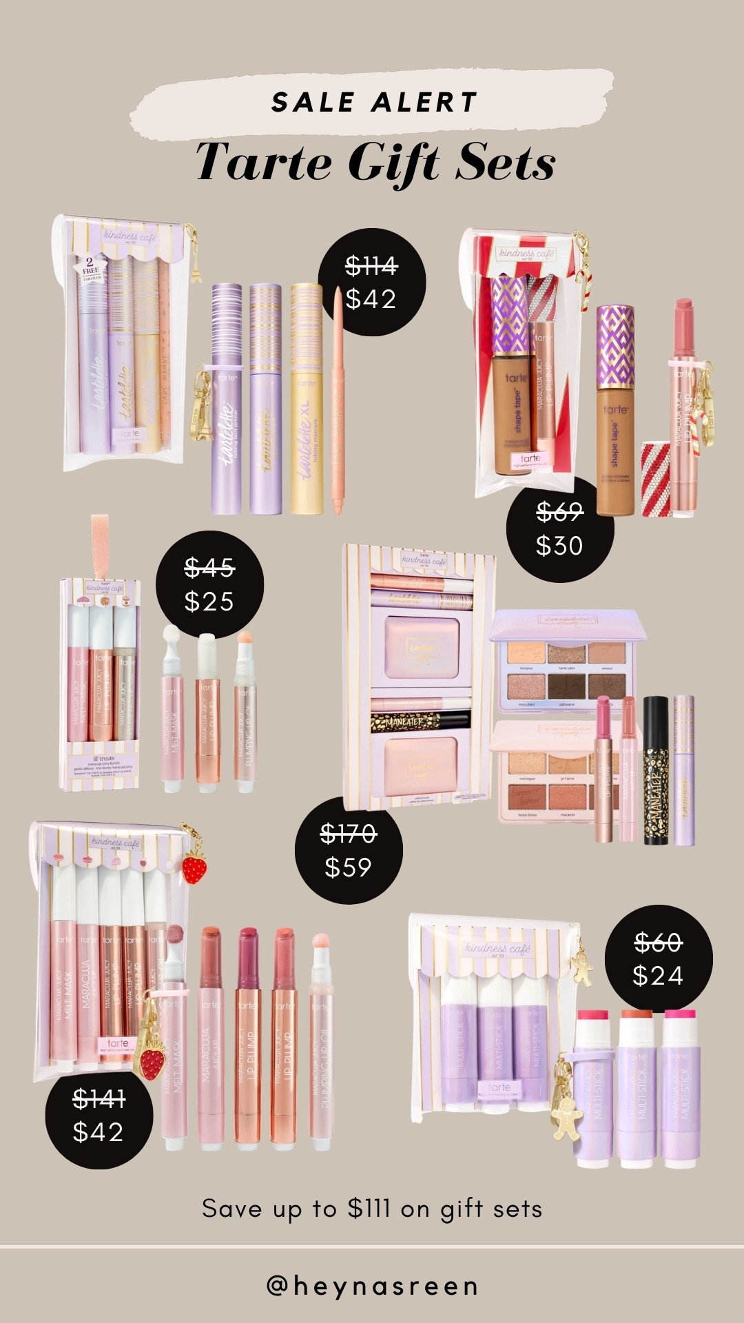 Save up to $111 on gift sets at Tarte! These are great gifts for any beauty lover in your life. #ad #tartepartner @tartecosmetics LTKCyberWeek

#LTKSaleAlert #LTKBeauty