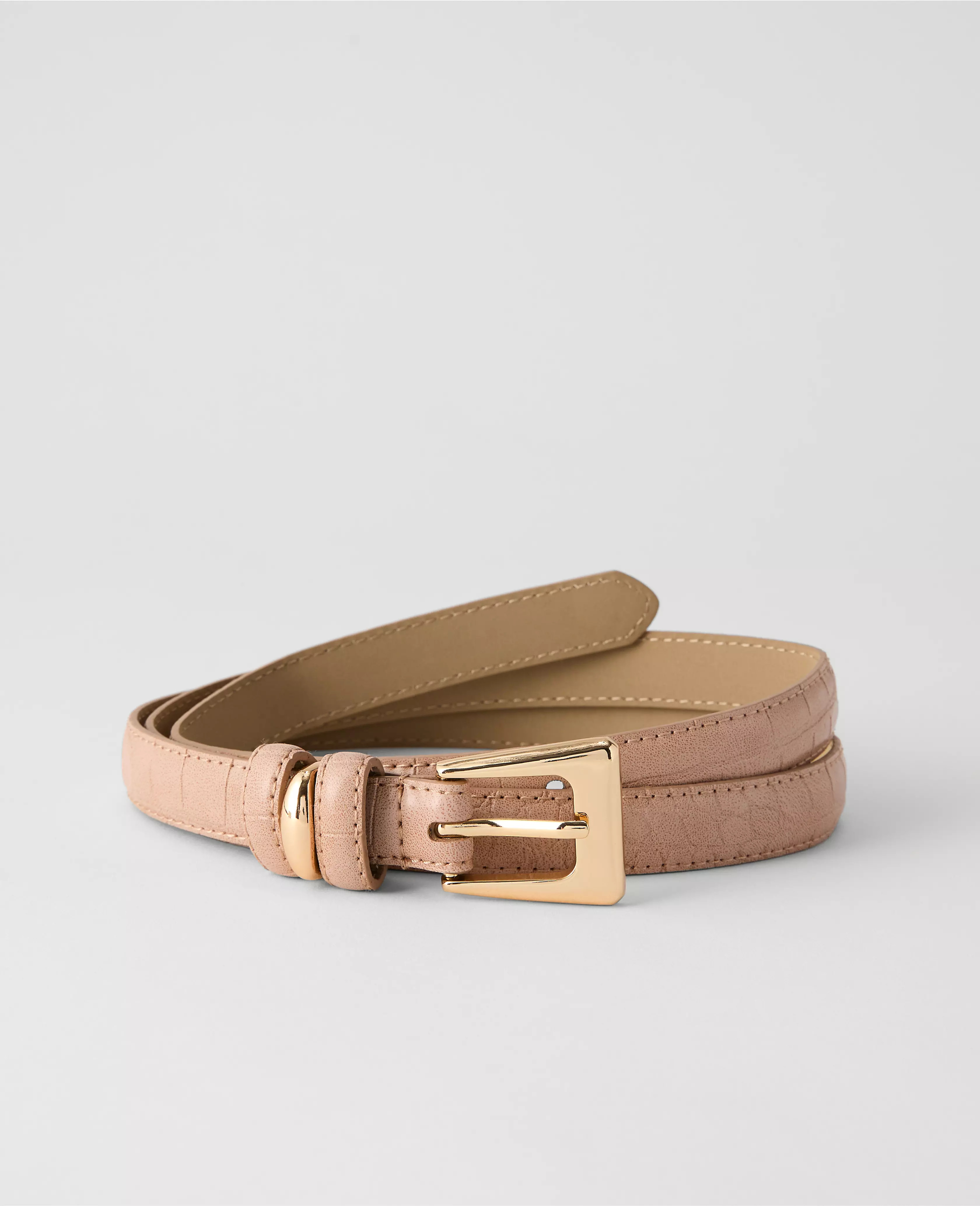 Sculpted Buckle Belt | Ann Taylor