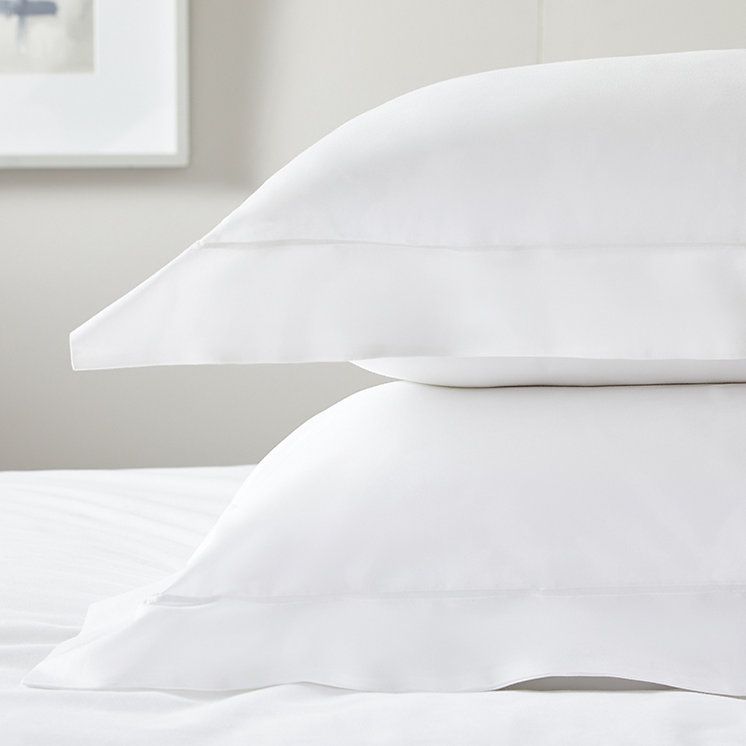 Savoy Oxford Pillowcase – Single | The White Company (UK)