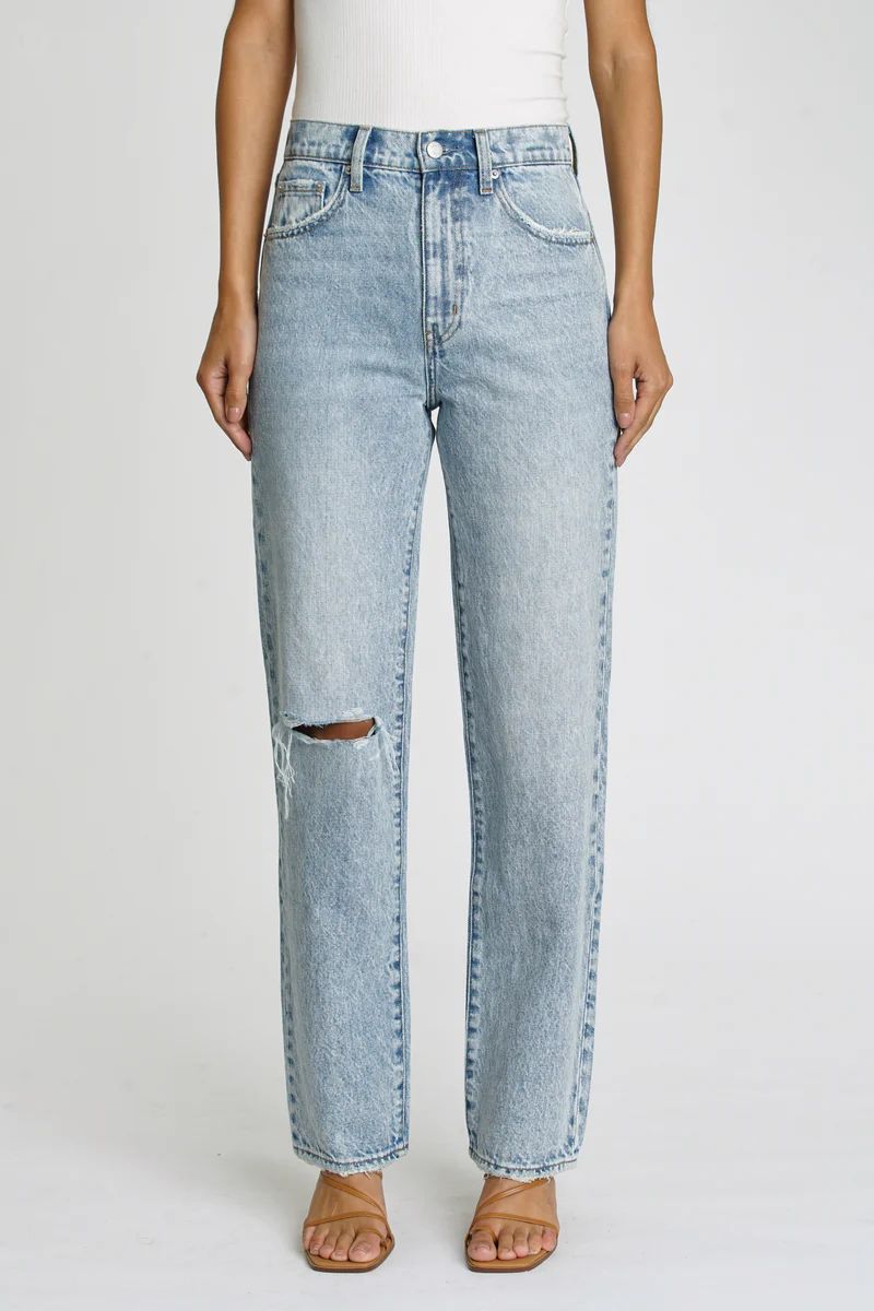 Cassie Super High Rise Straight - Charm Distressed | Pistola Denim