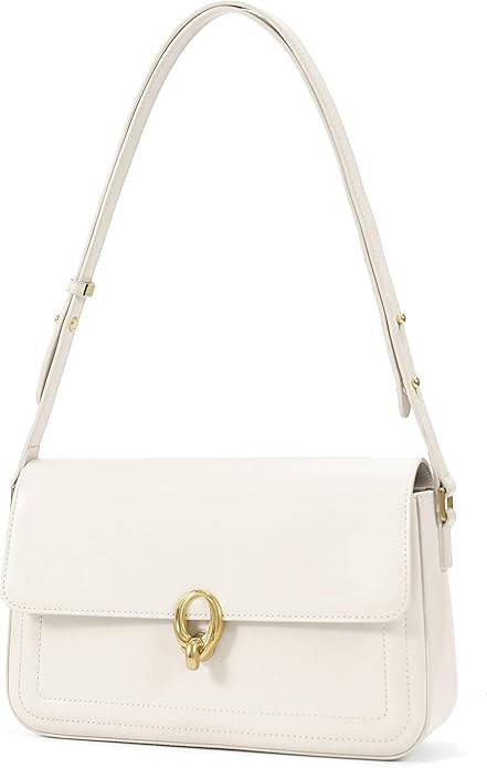 LAFESTIN Split Leather Shoulder Bags For Women with Adjustable Strap, Trendy Crossbody Purses, De... | Amazon (US)