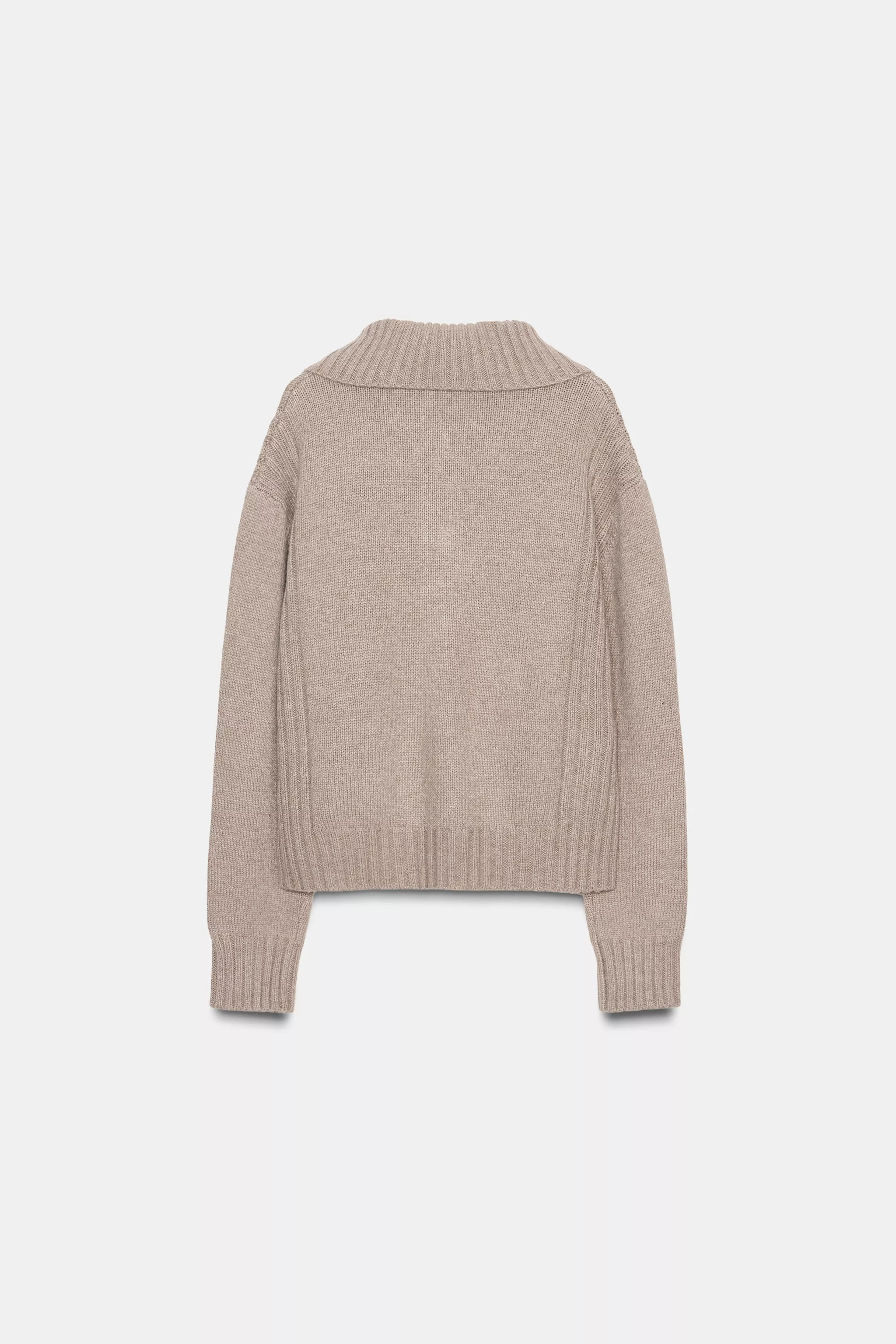 RIB TRIM CARDIGAN | Zara Canada