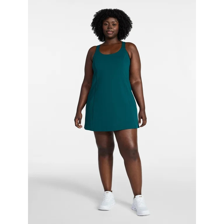 Avia Women's Twist Back Active Dress, Sizes XS-XXXL | Walmart (US)