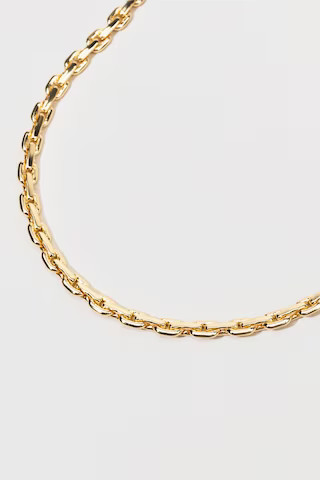 Kathleen Flat Chain Link Necklace | Francesca's