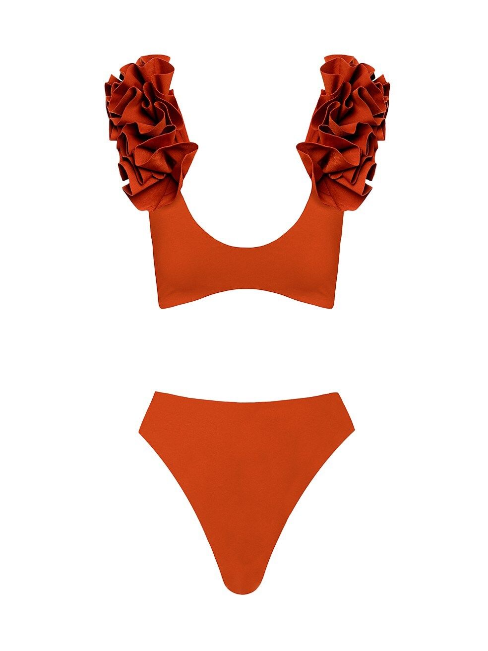 Maygel Coronel Juanita Ruffled Bikini | Saks Fifth Avenue