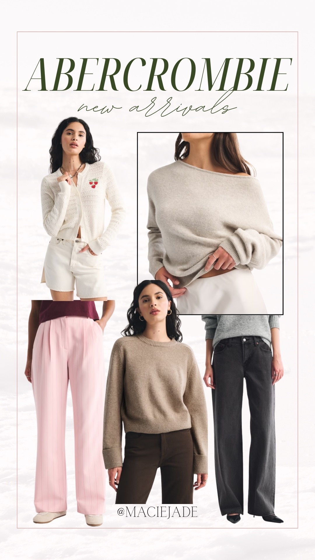 Abercrombie New Arrivals!😍🚨 new arrivals for her, abercrombie for her, everyday wear for her, abercrombie for women, women’s wear abercrombiee

#LTKdayinmylife #LTKSeasonal #LTKFindsUnder100