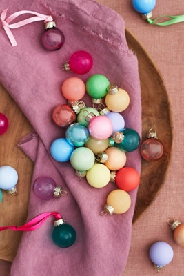 Good Cheer Bauble Miniature Ornaments, Set of 100 | Terrain