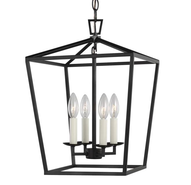 Generation Lighting Dianna 4 Light 13" Wide Taper Candle PendantModel:5292604-112from the Sea Gul... | Build.com, Inc.