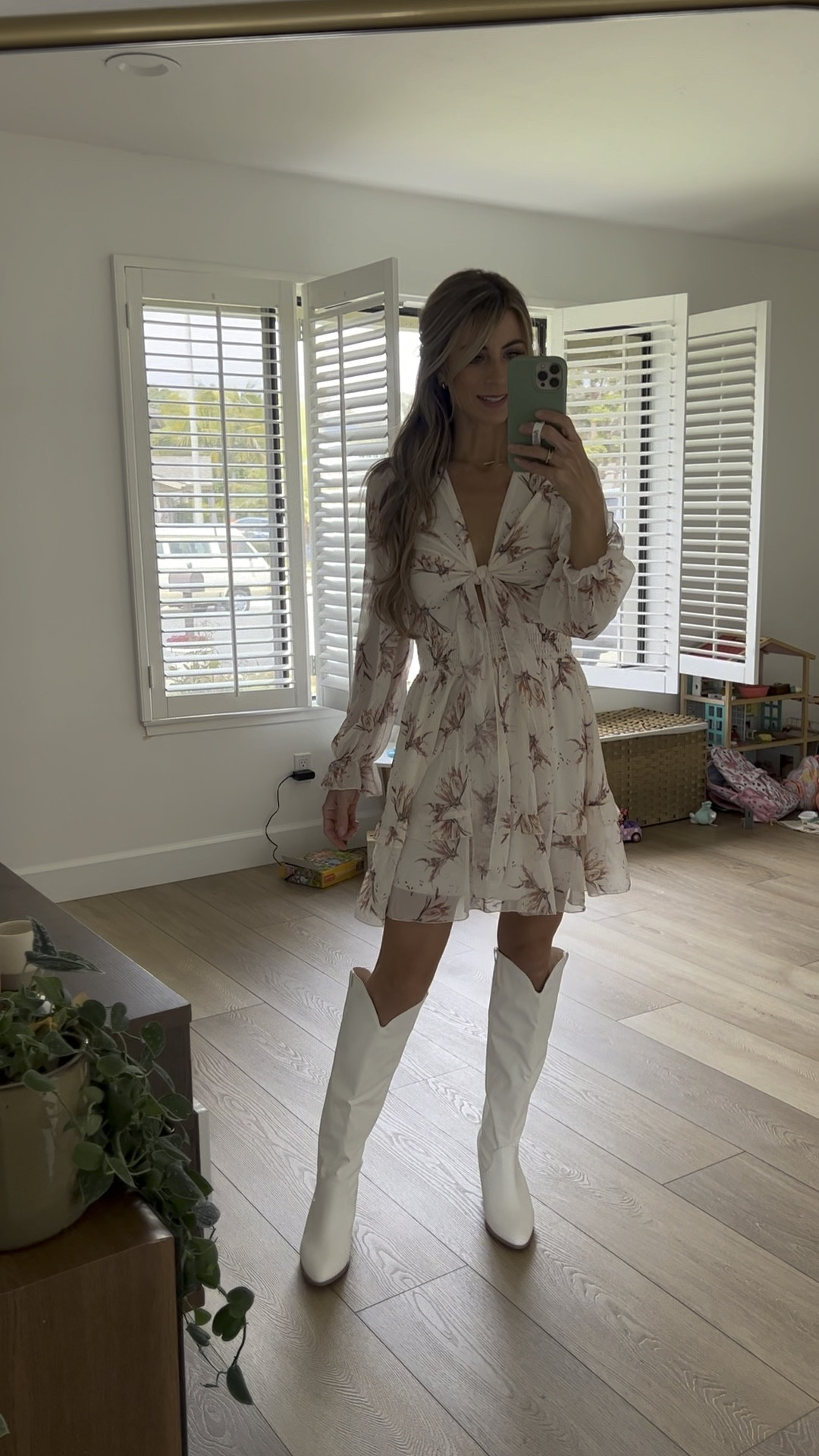 This sweet dress from amazon. Short a-line dress. Size small. White dress. Taylor swift concert. Spring dress. Love this with the white boots! Gives it Daisy Jones & the six vibes! 

#LTKunder50 #LTKSeasonal #LTKFind