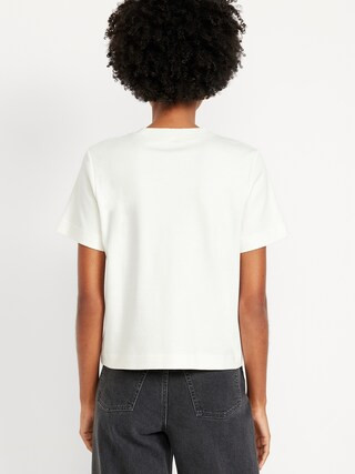 Heavyweight Crew-Neck T-Shirt | Old Navy (US)