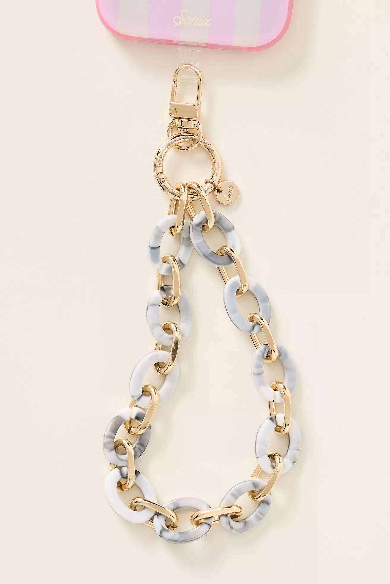 Sonix Marble Chain Phone Wristlet | Anthropologie (US)