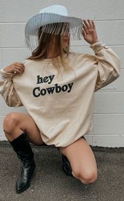 charlie southern: hey cowboy corded sweatshirt | RIFFRAFF