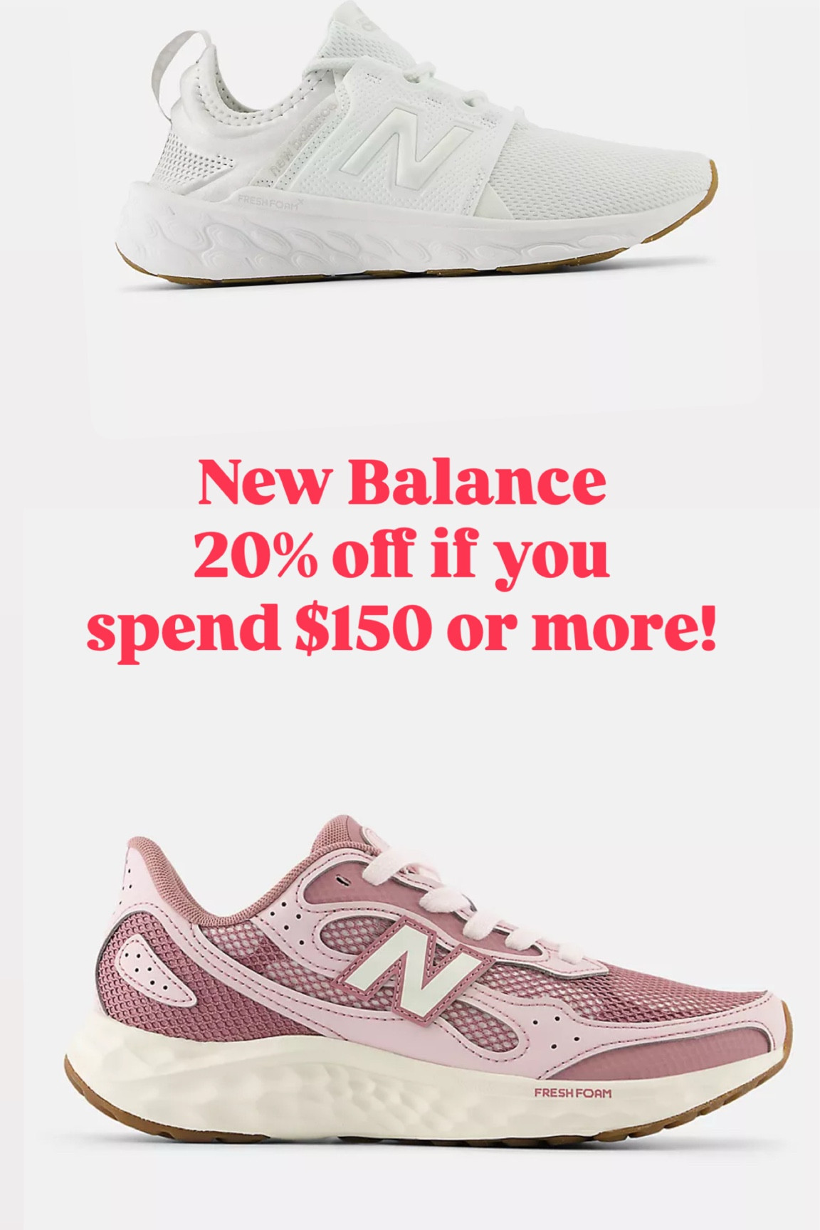New balance on sale!

Sneakers 
Workout shoes 
Mother’s Day 

#LTKselfcare #LTKfitnessgoals #LTKMothersDay