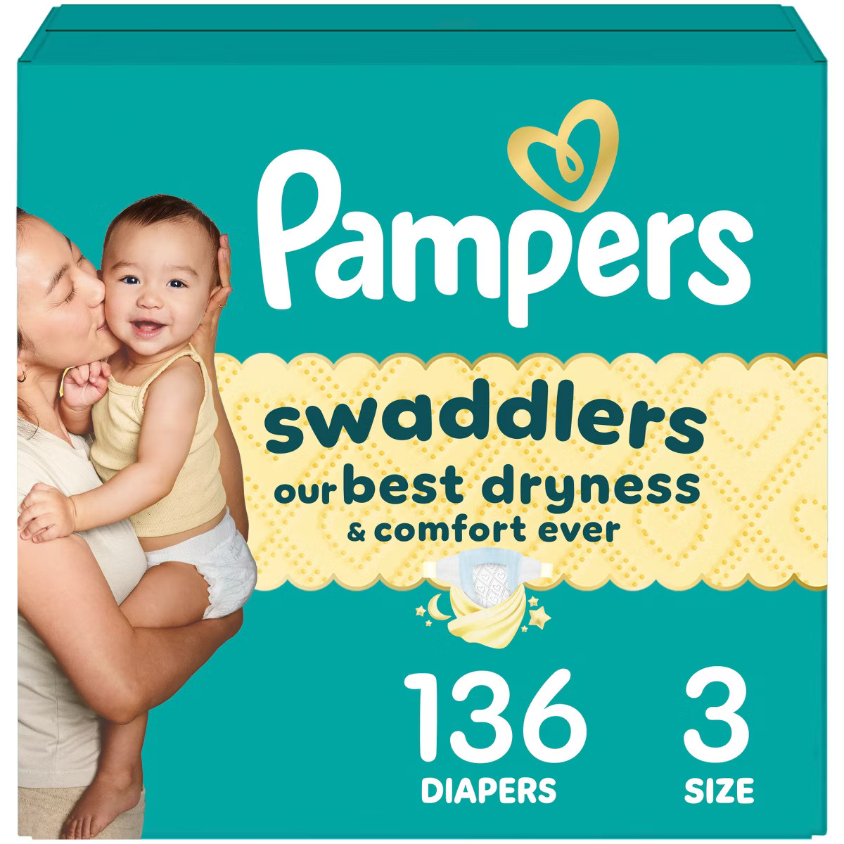 Pampers Swaddlers Sensitive Disposable Diapers - (Select Size and Count) | Target