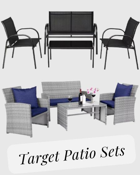 Outdoor Patio Sets at Target | target shopping | target summer | target outdoor living | outdoor sitting

#LTKHome #LTKSaleAlert