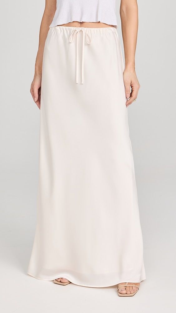 WAYF Drawstring Maxi Skirt | Shopbop | Shopbop