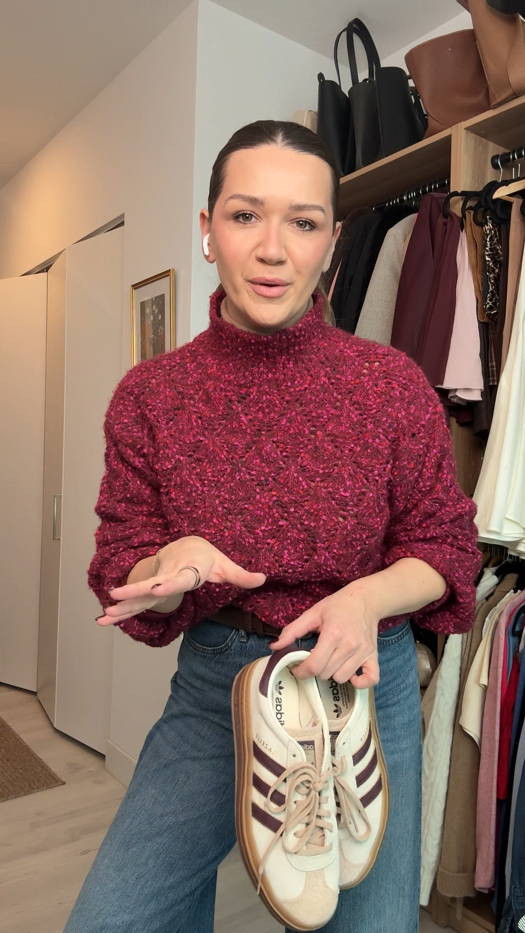 An easy, cozy, casual jeans look I wore to grab lunch with a friend and then see family this weekend ♥️

These Walmart jeans have literally been all I reach for when I want to be comfortable but not wear sweats! They definitely run on the medium to thinner side, which is nice because I can just wear them on top of fleece leggings for fall & winter and still get to wear them in spring & summer as it gets warmer 🥰

Sweater | Nordstrom Rack: M
Jeans | Walmart: 6, nice and stretchy 
Boots: Olddd Zara I linked two similar options 
Sneakers | Adidas: Sized down half a size as they run big
Tights | Amazon: I sized up and got the L/XL so they don’t slide down my front 😅
Coat | Aritzia: M true to size! Sold out now so I added some similar 🤎

My headbands are a two pack from Marshall’s that my MAs picked up hee couldn’t find them online so I linked some similars. 

#LTKdayinmylife #LTKgrwm #LTKSeasonal