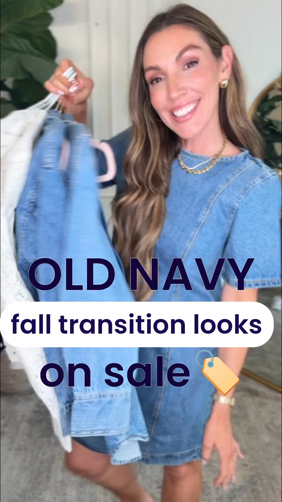 Old navy sale alert! So many great fall transition pieces that are easy to style for summer and fall! Polka dot and denim is trending right now and these budget friendly finds are perfect closet staple pieces! 

#LTKSaleAlert #LTKSeasonal #LTKStyleTip