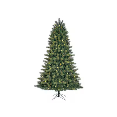 GE 7.5-ft Scotch pine Pre-lit Artificial Christmas Tree LED Lights | Lowe's