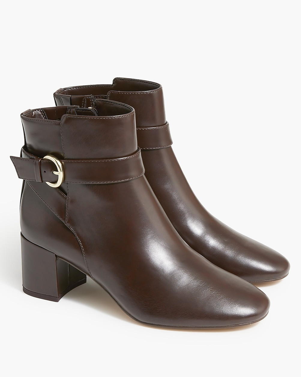 Heeled buckle boots | J.Crew Factory
