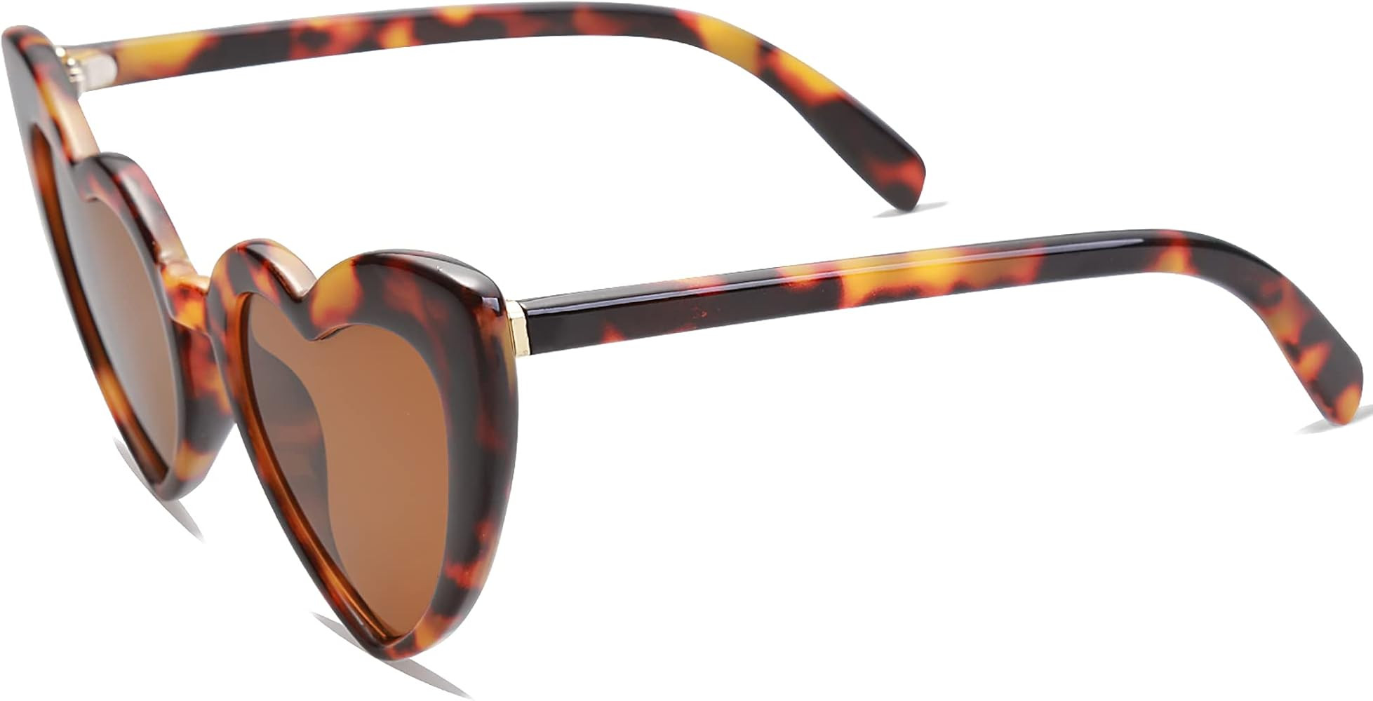 SOJOS Heart Shaped Sunglasses Clout Goggle Vintage Cat Eye Mod Style Retro Glasses Kurt Cobain SJ... | Amazon (US)