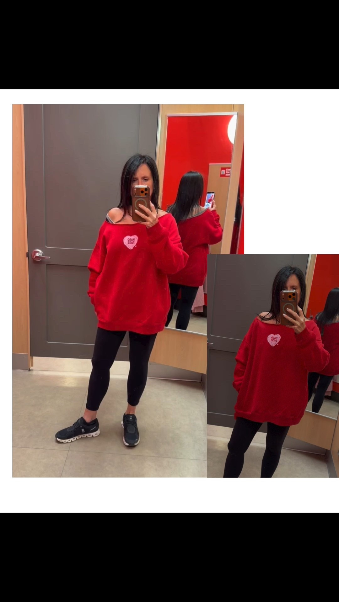 Target Valentine 💌 haul! This sweatshirt is so cozy and comfy. Can be worn for the shoulder as well.  And it has pockets!! Bonus in my book! 📕 ❤️💗

#LTKValentine #LTKvlog #LTKOver40