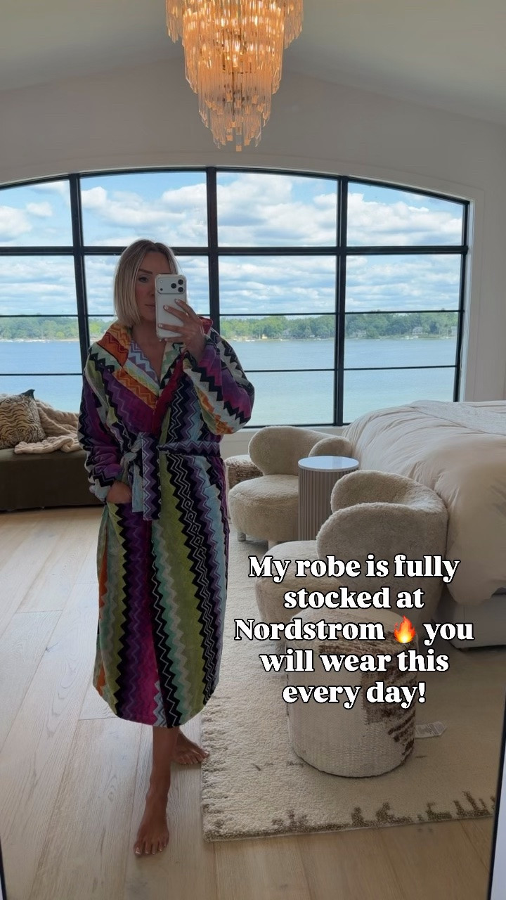The bougie robe you will wear every day! Restocked at Nordstrom 🔥🔥🔥