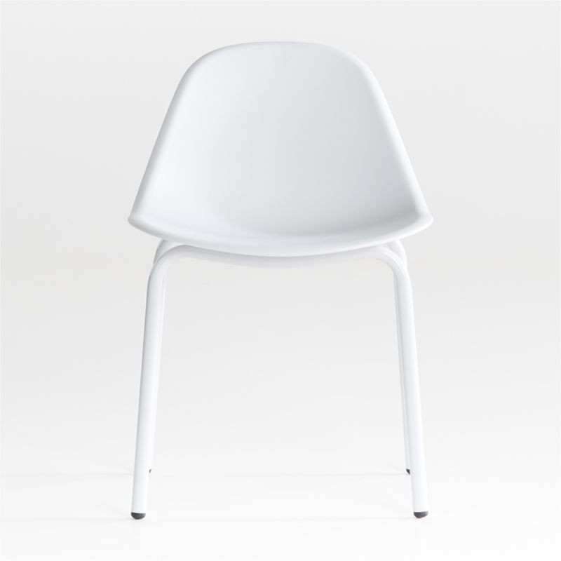 Lennon White Molded Kids Play Chair + Reviews | Crate & Kids | Crate & Barrel