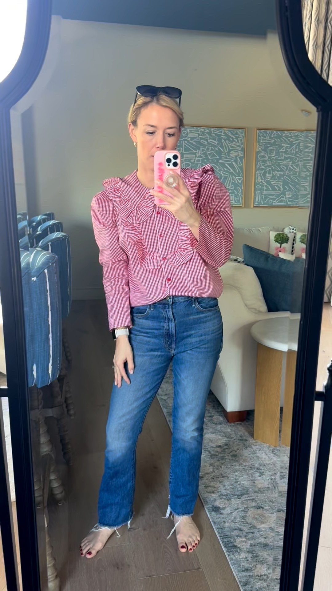 This Hunter bell top brings me joy and is on SALE for 30% off! Use code RMN for an additional 15% off stacked with the sale price 🩷

#LTKSaleAlert #LTKValentine