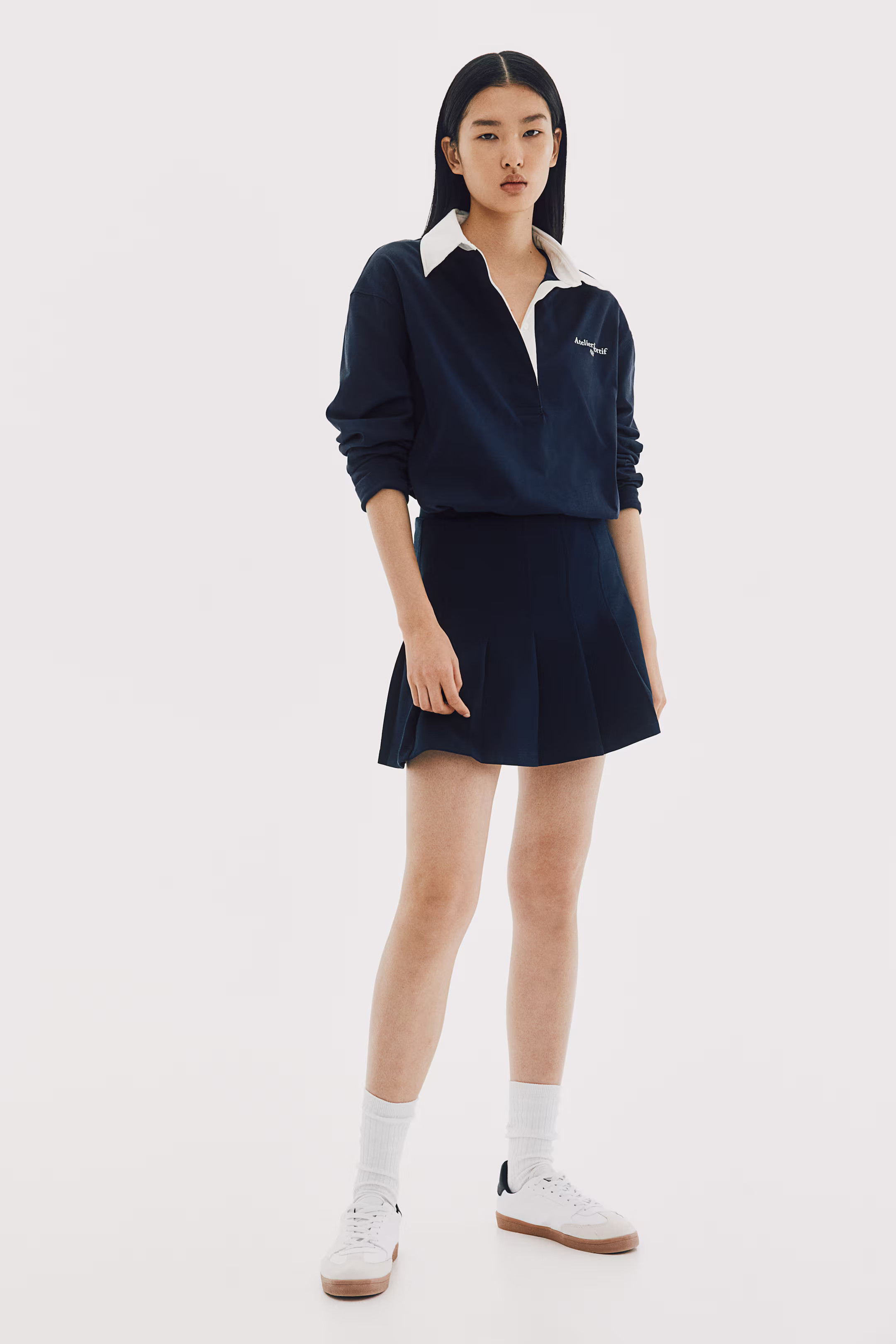 Faltenrock aus Scuba | H&M (DE, AT, CH, NL, FI)