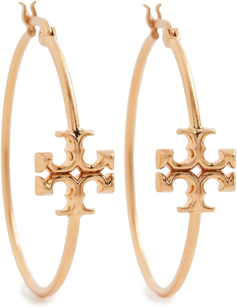 Tory Burch Women's Kira Hoop Earrings | Amazon (US)