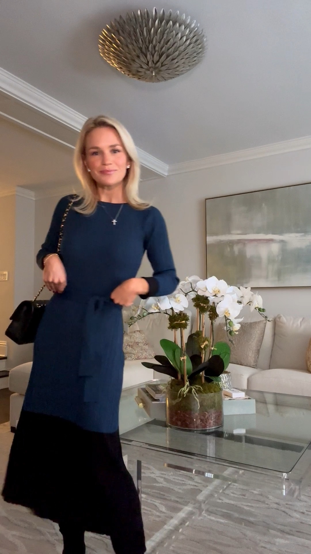 This beautiful knit sweater dress is on major sale now !

#LTKSaleAlert #LTKootd #LTKgrwm
