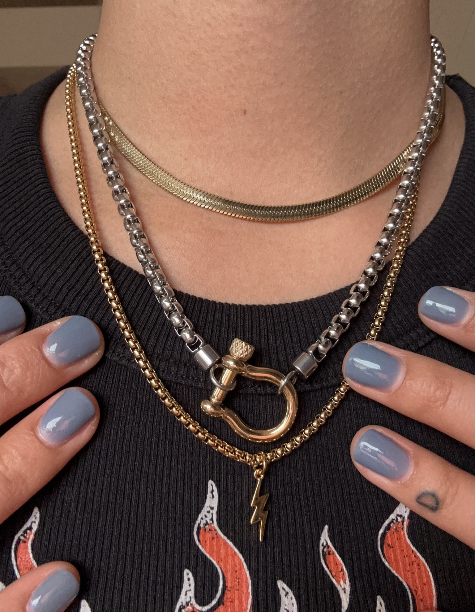 ARTIZAN Joyeria jewelry. The Herradura & The Snake layered necklace. Such a fun staple piece! Sign up for their biggest sale of the year + 10% off your first purchase 🐍 

#LTKSaleAlert #LTKStyleTip #LTKGiftGuide
